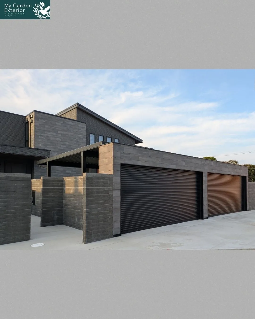 住まいの第一印象を決める、シャッターゲート。