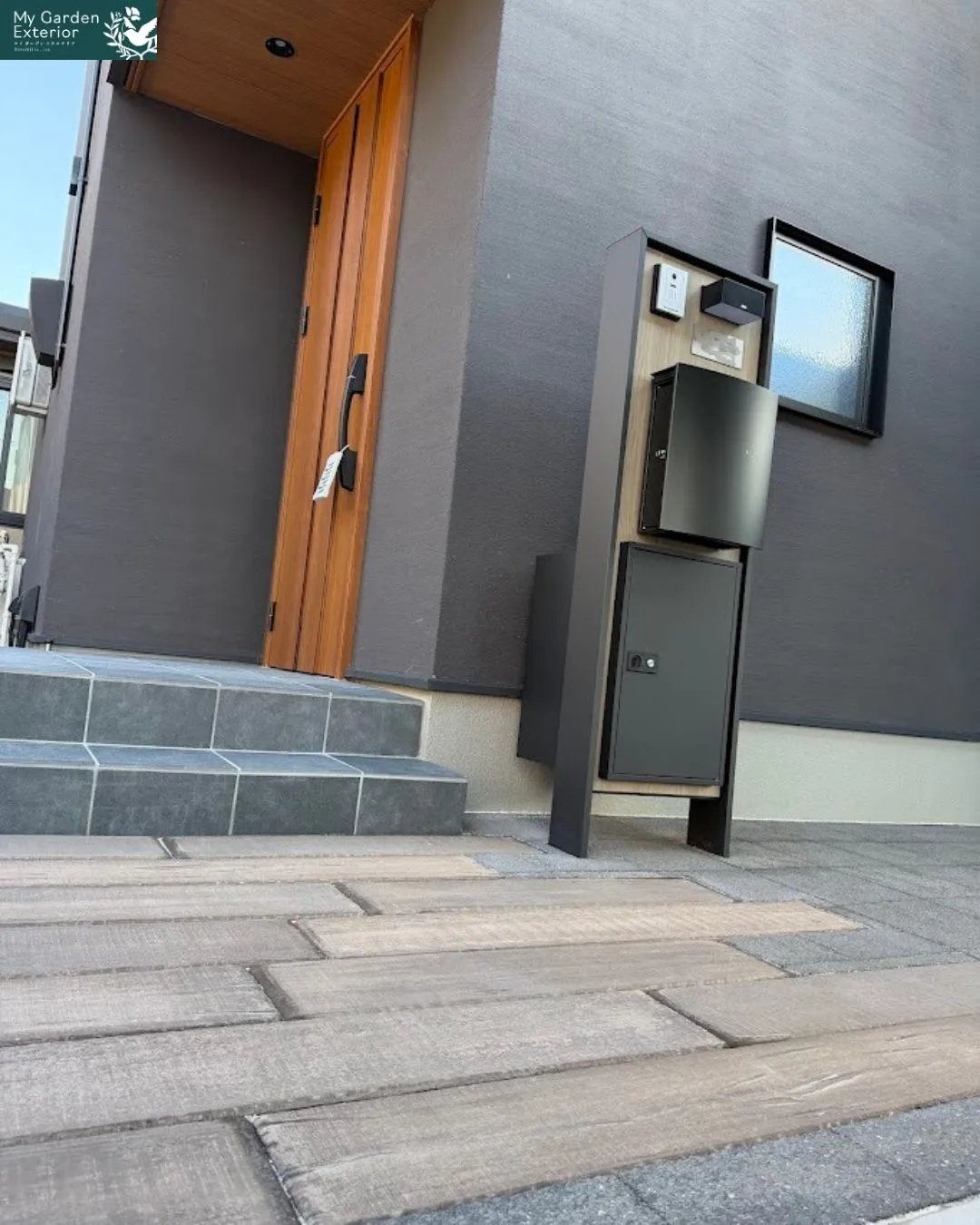 目隠しフェンスでプライベート空間も確保。